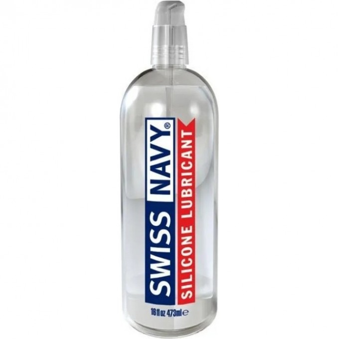 Лубрикант SWISS NAVY Silicone на силиконовой основе 16oz/473 мл. SNSL16